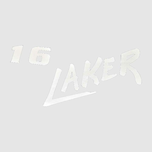 Lund boat laker - boat, decal