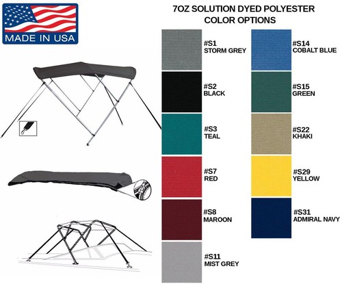 6oz boat bimini top bow - 7.6oz,